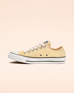 Zapatos Bajos Converse Chuck Taylor All Star Seasonal Color Para Mujer - Amarillo/Blancas | Spain-16
